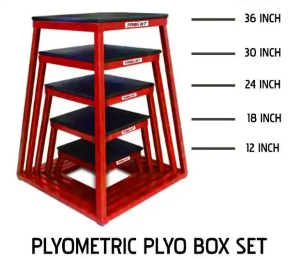 Plyometric plyo box set -