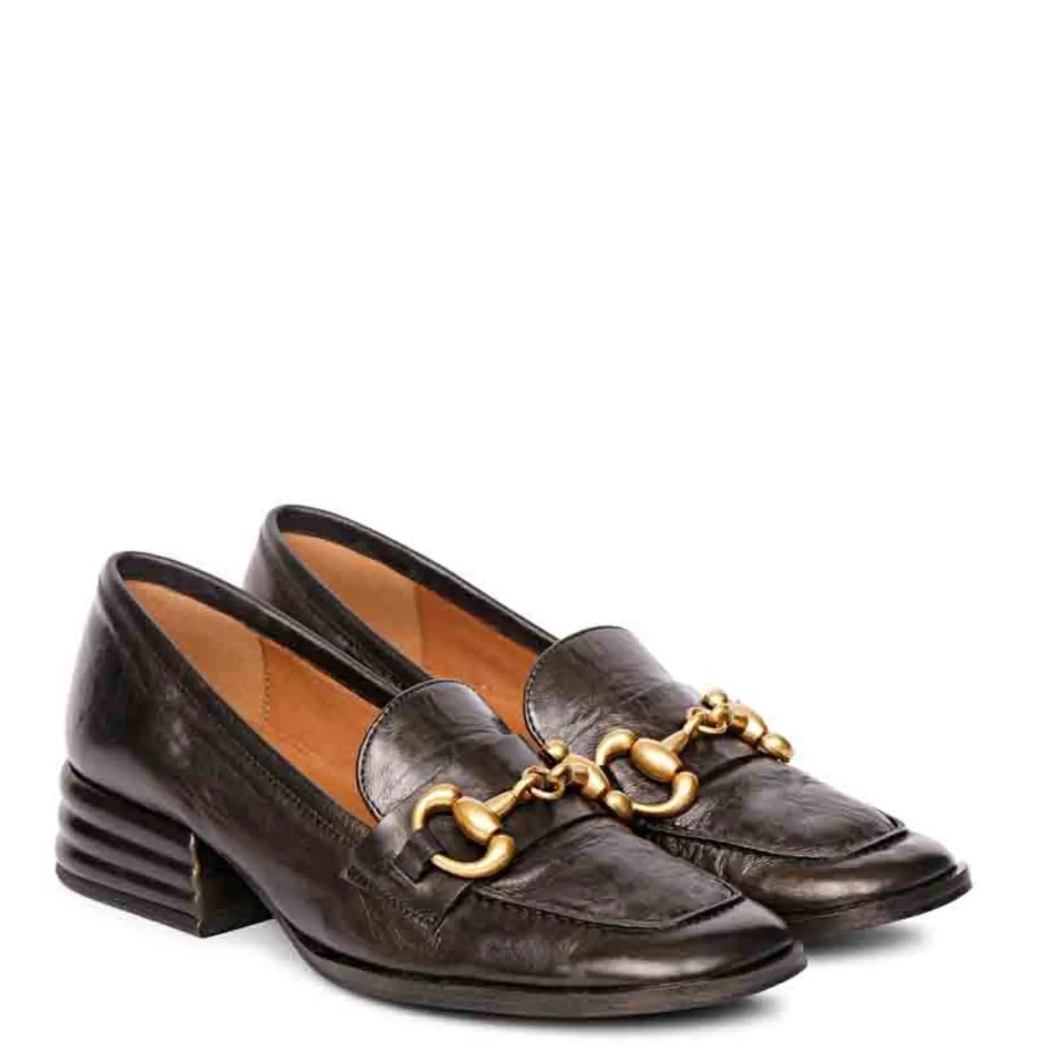 Saint Jacqueline Leather Black Handcrafted Shoes