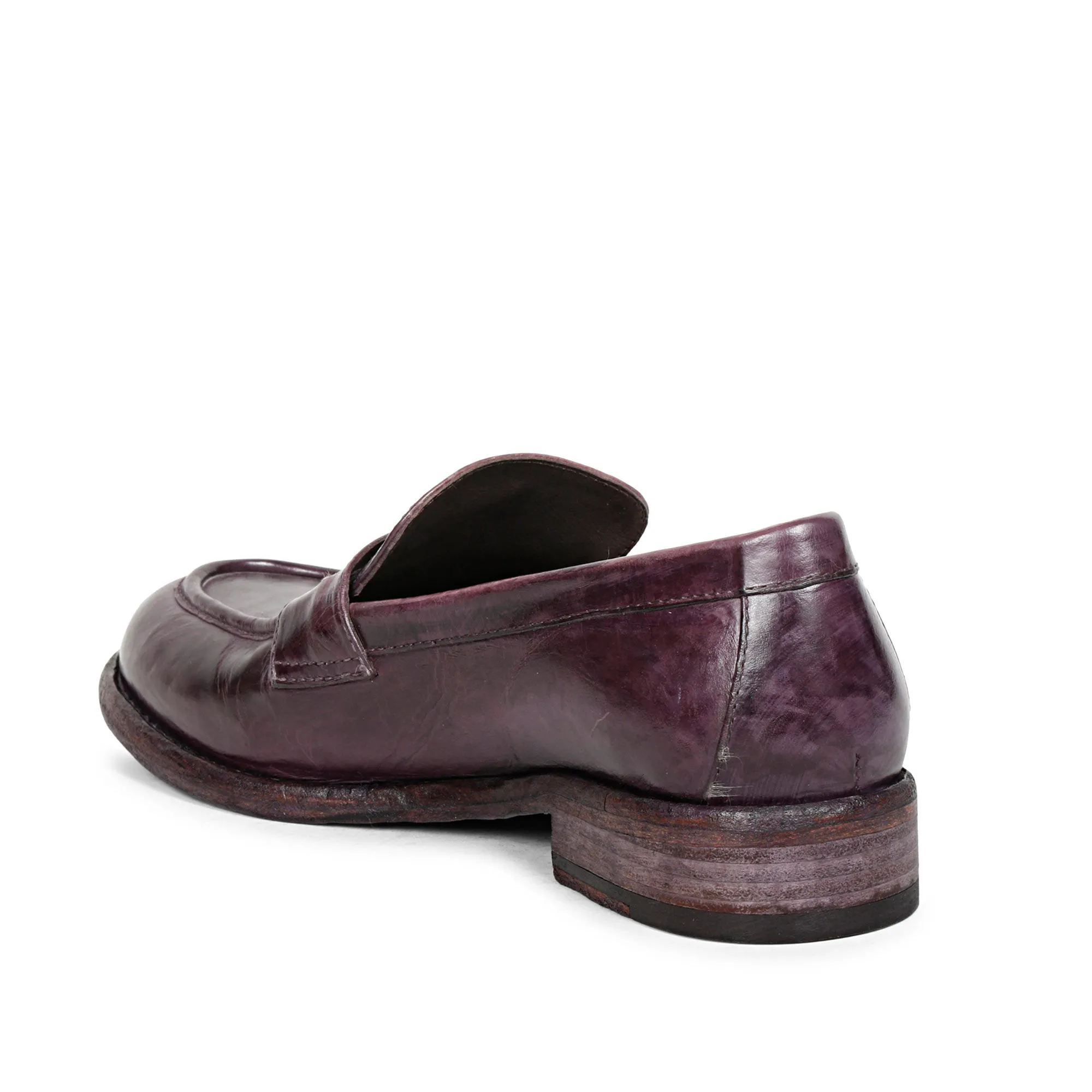 Saint Micola Laser Leather Moccasins