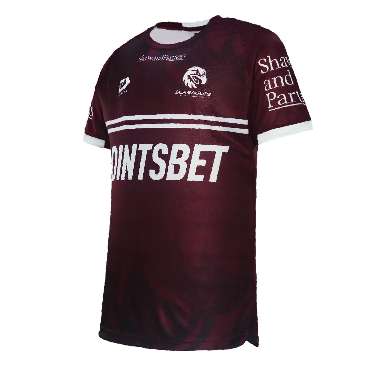 Sea Eagles Training Tee 2024 - maroon