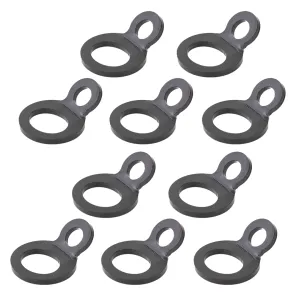 SecureFlex Carbon Steel Tie Down Anchors: Set of 10