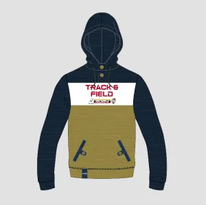 SSSA TRACK & FIELD EVENT  BLACK BEIGE HOODIE