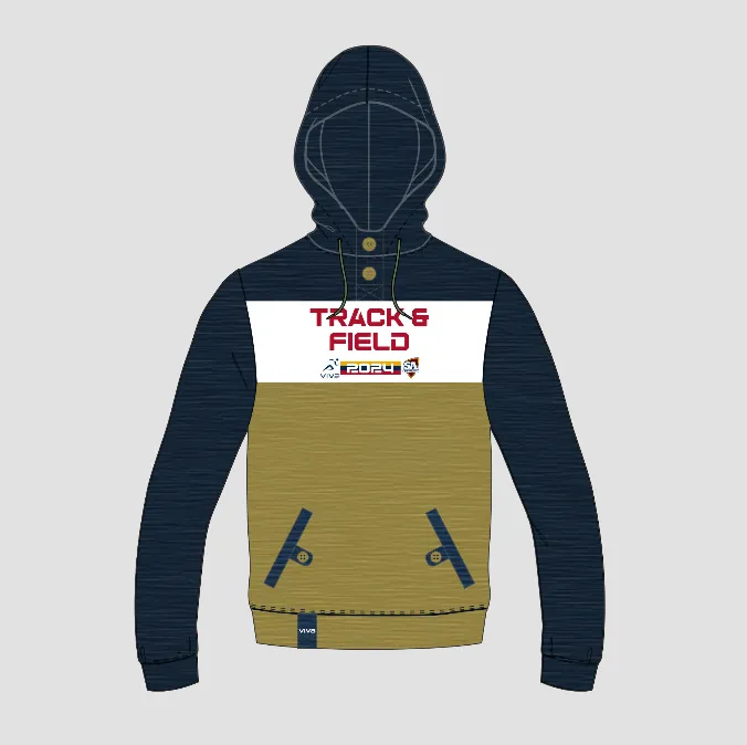 SSSA TRACK & FIELD EVENT  BLACK BEIGE HOODIE