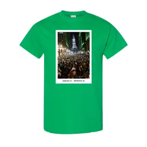 The Big Game Parade Score Board T-Shirt | The Big Game Score Board Kelly Green T-Shirt