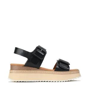 TONES WEDGE SANDAL LEATHER