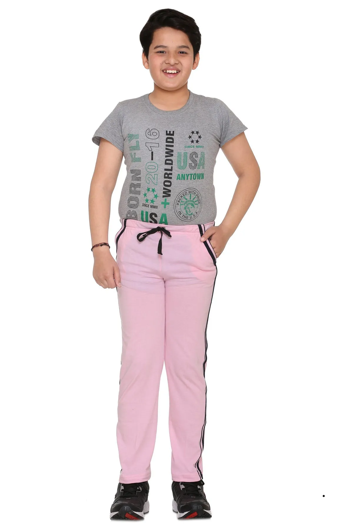 Vimal Jonney Kid's Pink Trackpants