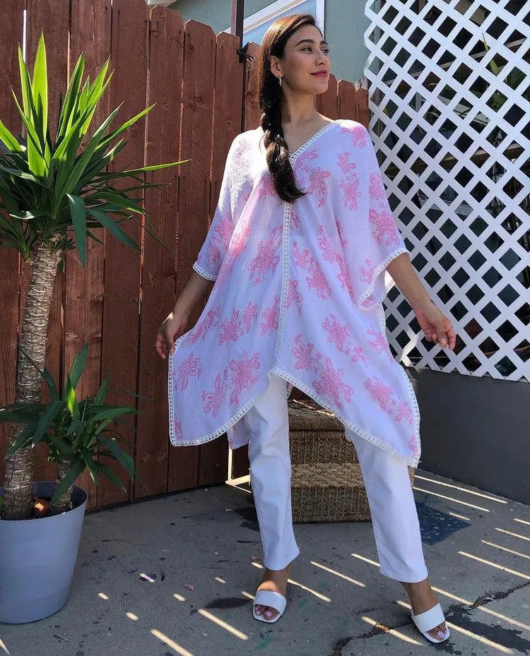 Wake up in paradise Poncho Cover up