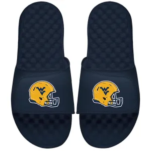 WEST VIRGINIA FOOTBALL HELMET ISLIDE SANDAL