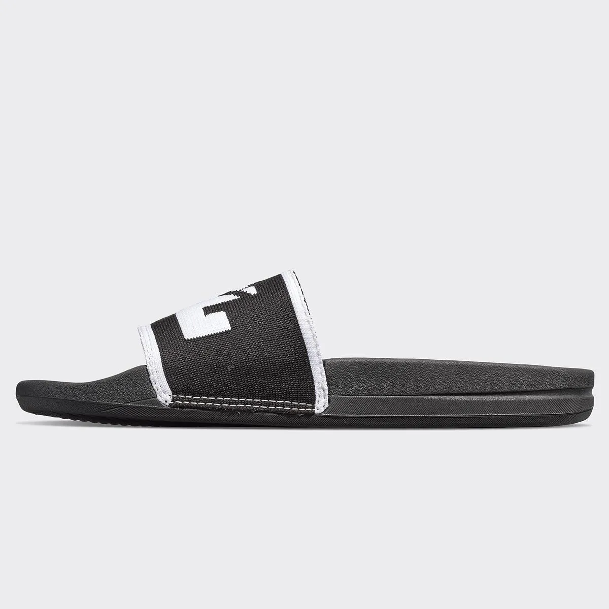 Women's Big Logo TechLoom Slide Black / White / White