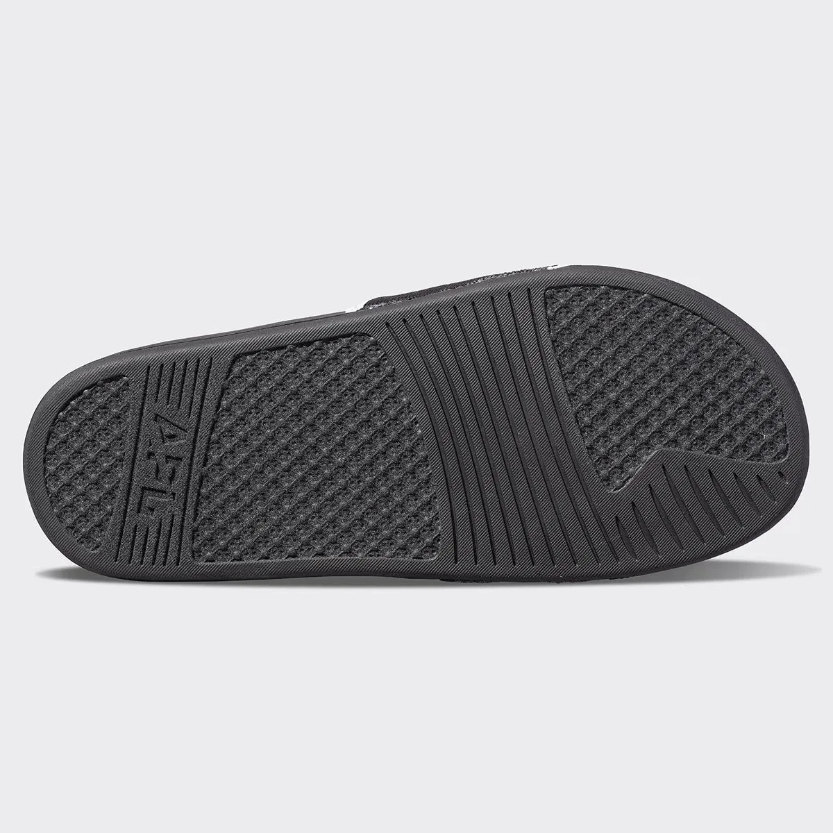 Women's Big Logo TechLoom Slide Black / White / White